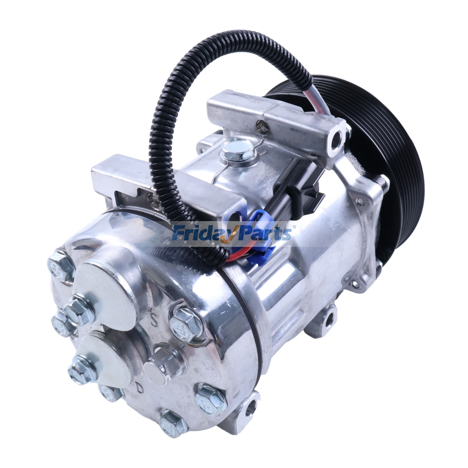 Kenworth用,Peterbilt用用PaccarエンジンMX13 Kenworth T660 T680 T880 Peterbilt 367 389 579トラック用エアコンコンプレッサー F69-1014