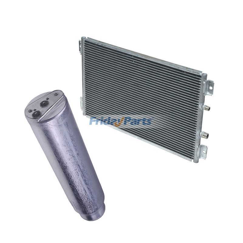 A/C Condenser 164-0588 & Receiver Drier 176-1902 for Caterpillar CAT Excavator 312C 315C 318C 319C 320C 322C 325C 330C