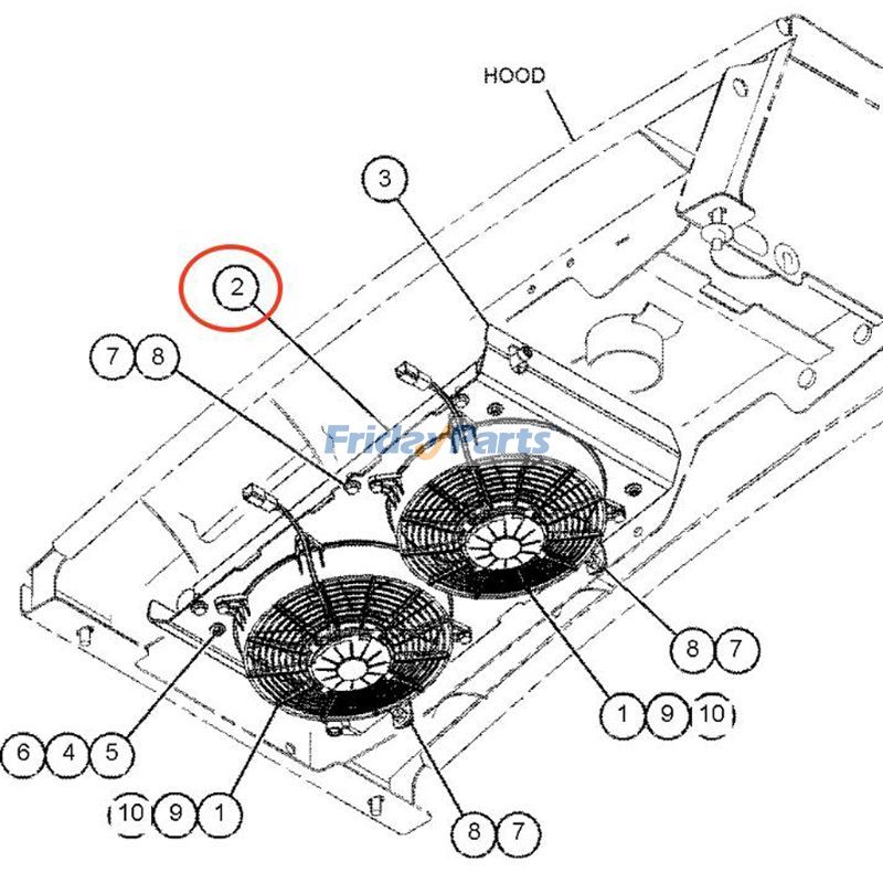 A/C Condenser for Engine,Loader