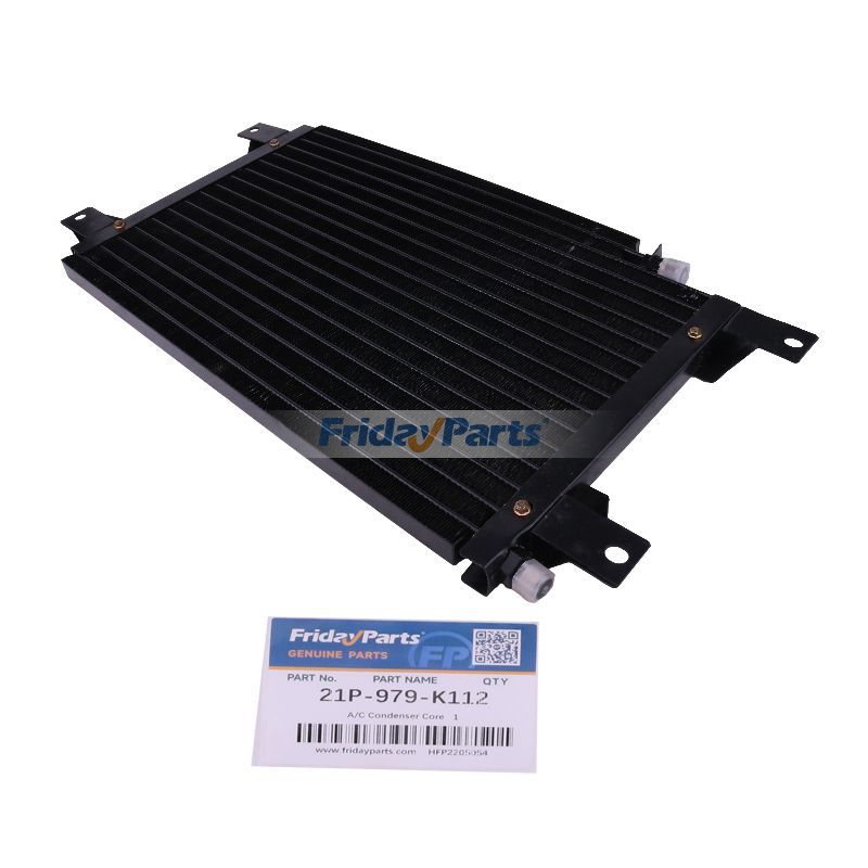 A/C-Kondensatorkern 21P-979-K112 für Komatsu-Bagger PC240-6K PC150-6K PC160-6K PC180LC-6K PC210-6K PC290LC-6K PW170ES-6K