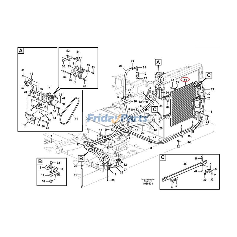 Pièces pour Pelle,Chargeur