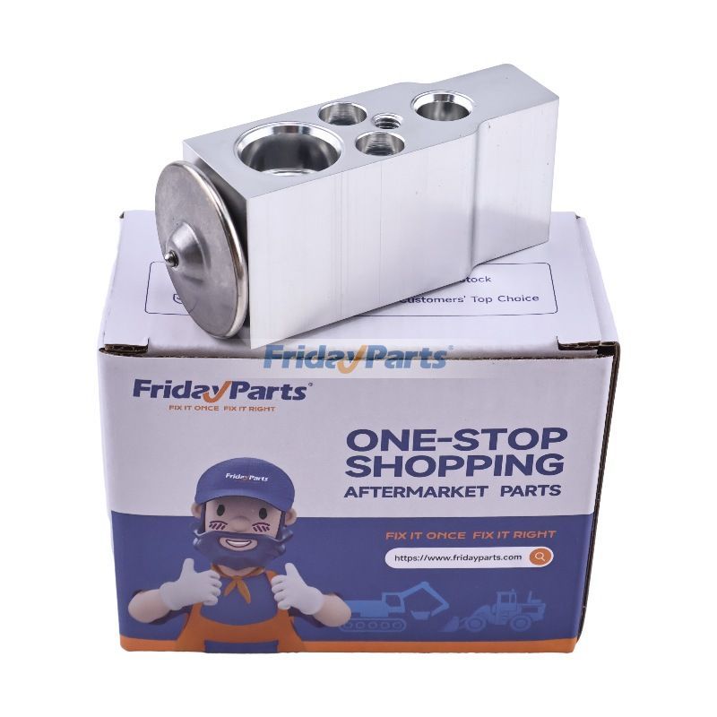 Válvula de expansión de aire acondicionado YT20M00004S002 para excavadora New Holland E115SR E130 E135SR E215 E235SR E235SRLC E70