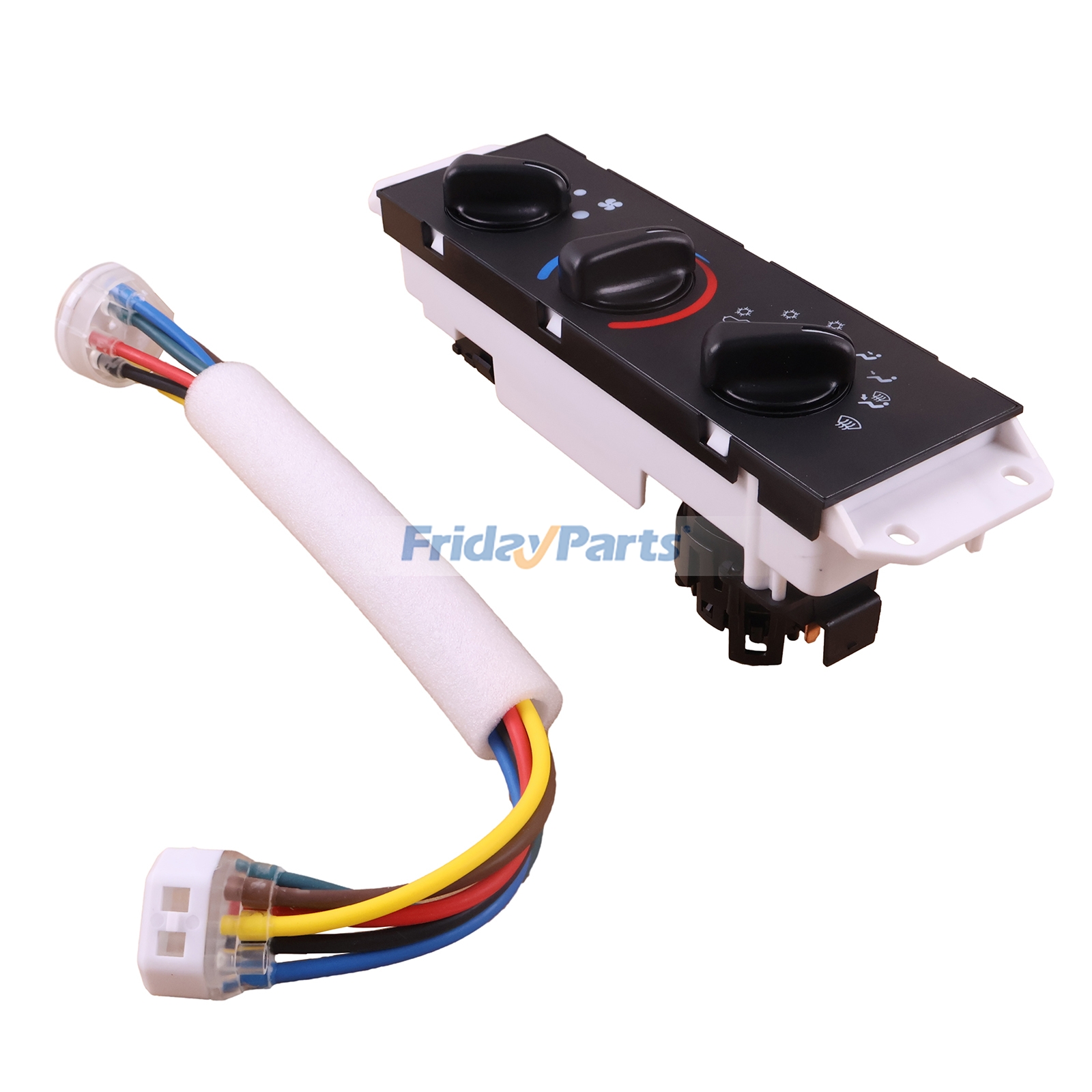 A/C Heater Climate Control Panel 55056558AA 55056558AB 55056559AB for Jeep Wrangler 2.4L 4.0L 2005-2006