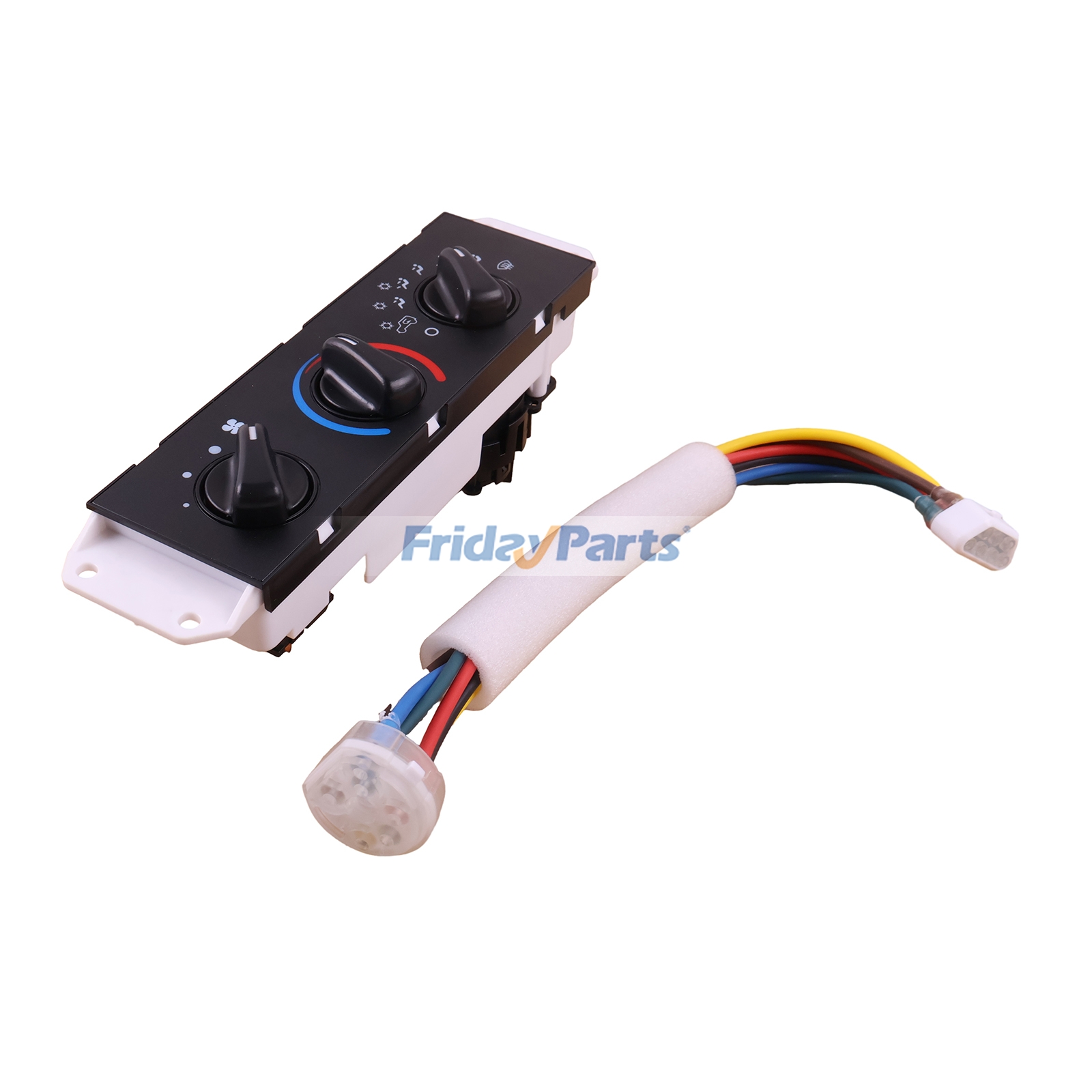 A/C Heater Climate Control Panel 55056558AA 55056558AB 55056559AB for Jeep Wrangler 2.4L 4.0L 2005-2006 for less