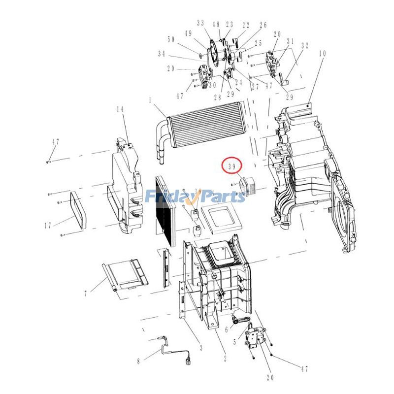  A/C Resistor SK170 For KOBELCO