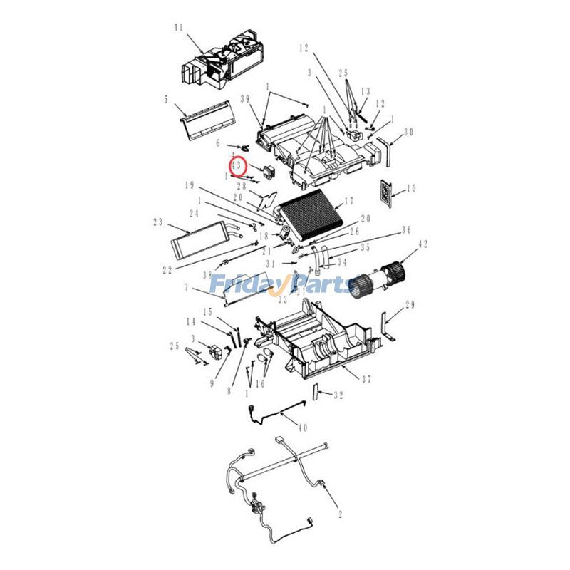  A/C Resistor For New Holland
