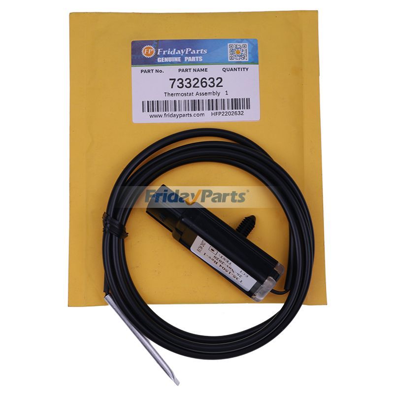 A/C Thermostat Assembly 7332632 for Bobcat Skid Steer Loader S450 S550 S570 S590 S595 S630 S650 S740 S750 S770 S850