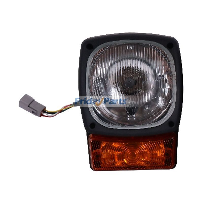 Un par de faros delanteros de 24 V 3E-7585 3E-7584 para cargadores Caterpillar CAT Engine 3054 3176 3196 3034 416B 216 226B para Motor,Pala cargadora,Manipulador telescópico Para CAT FridayParts