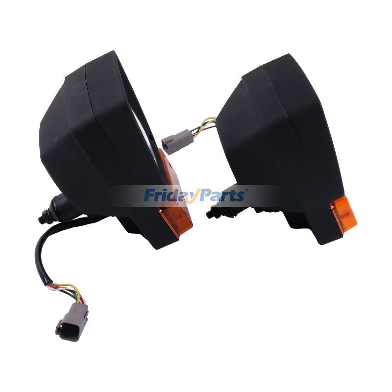 Un par de faros delanteros de 24 V 3E-7585 3E-7584 para cargadores Caterpillar CAT Engine 3054 3176 3196 3034 416B 216 226B