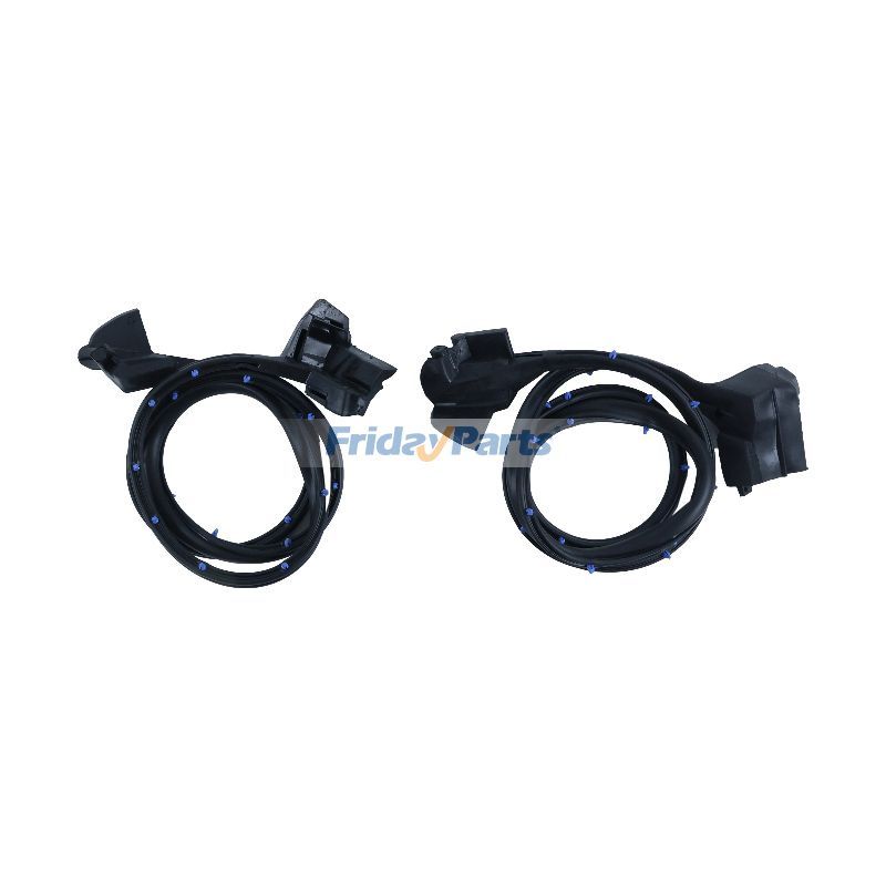 A Pair Door Weatherstrip Seal 20350901 20350900 for 82-92 Chevrolet Camaro Pontiac Firebird