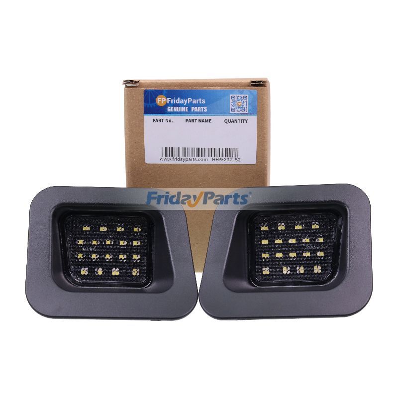 A Pair Rear Bumper Lights LED Lamps 55077292AF 55078095AE for Dodge Pickup Truck Ram 1500 2500 3500