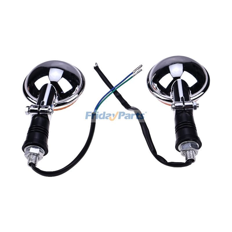 thumbnail image 2 of AHL Turn Signal Indicator Light For Yamaha XV-250 Virago XVS1100 V-Star XVS650 XJ700 – Pair (Left & Right) 2 of 2
