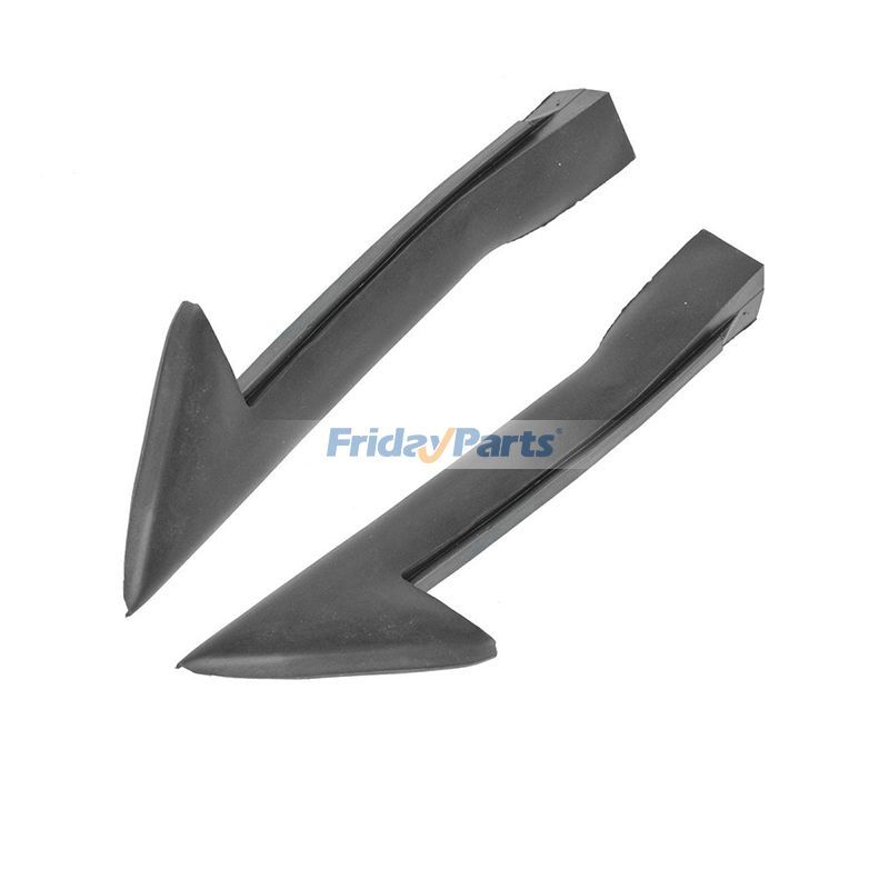 A Pair Set Front Rubber Window Triangle Weatherstrip Seal for Camaro Firebird
