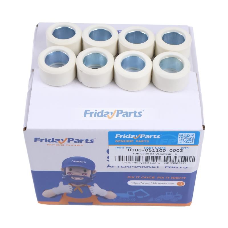 EIN Set Primärkupplung Variatorrolle 0180-051100-0003 für CFMoto ATV CF188 CF500 CF600 CF800