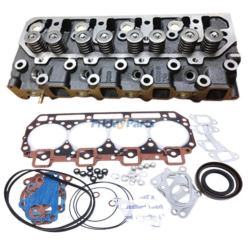 A2300 A2300T Complete Cylinder Head With Full Gasket Set for Cummins Engine Daewoo D20S D25S D30S