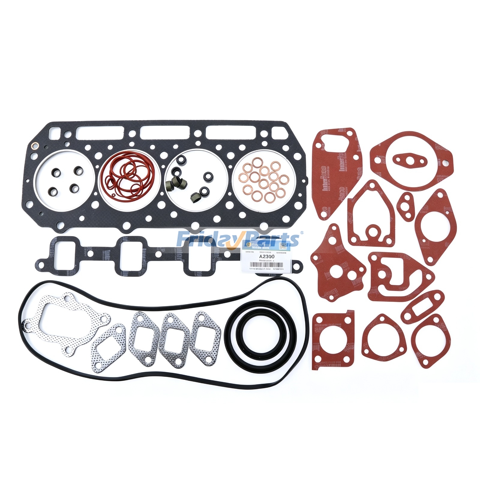 Cabeçote completo com jogo de juntas 4900969 para motor Cummins A2300 A2300T e empilhadeira Daewoo D20S D25S D30S para Motor,Escavadora 