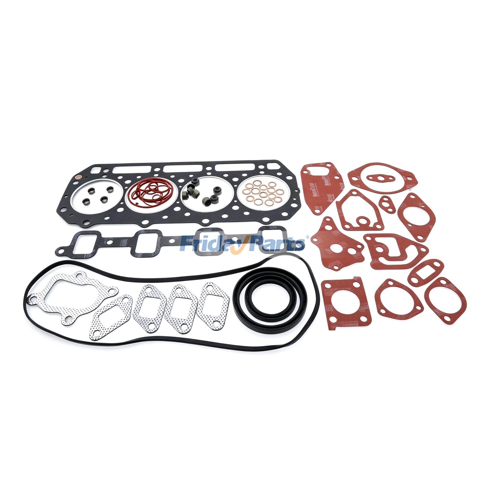 Cabeçote completo com jogo de juntas 4900969 para motor Cummins A2300 A2300T e empilhadeira Daewoo D20S D25S D30S FridayParts