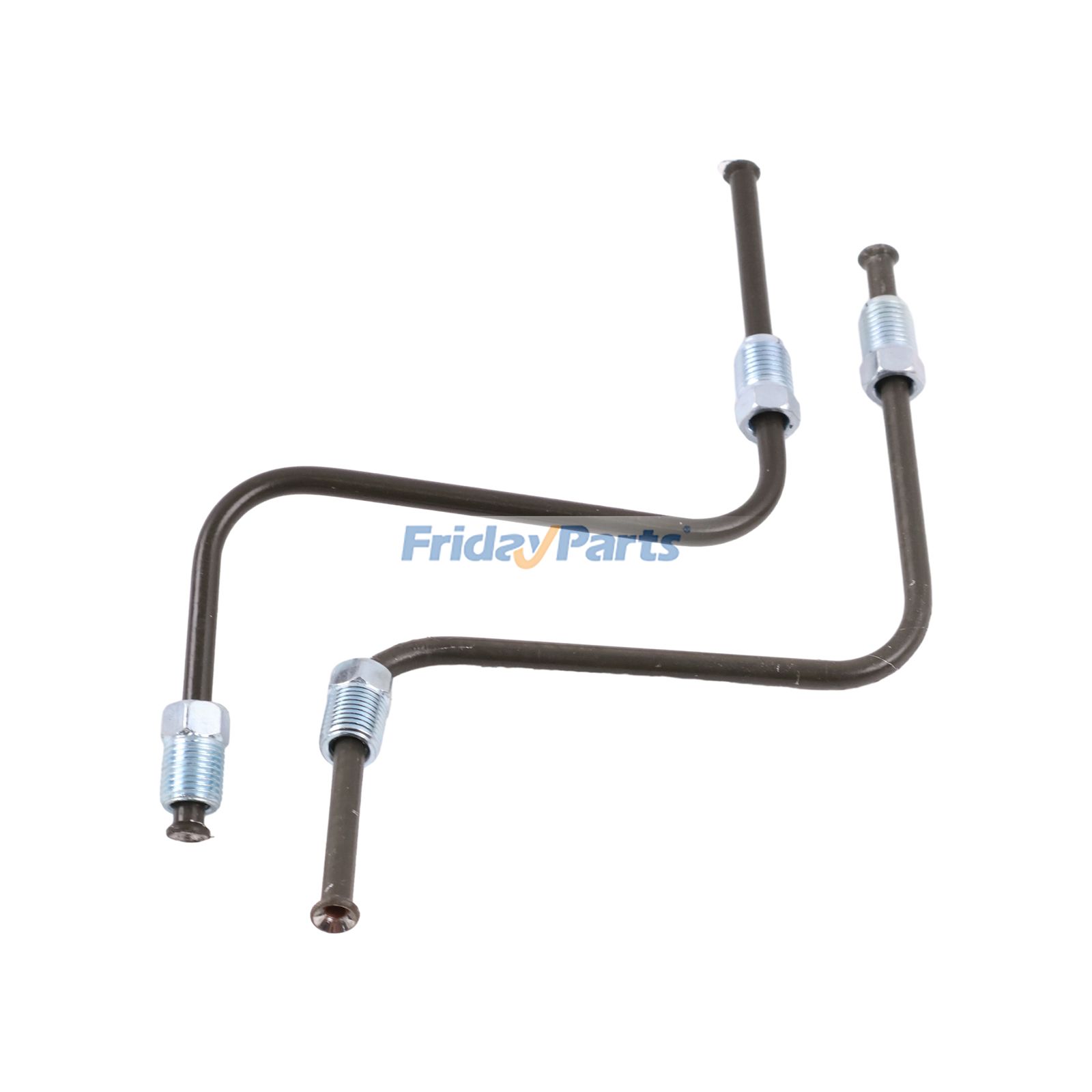 A Pair Left & Right Front Brake Tube Hose Pipe 47318-04110 47317-04050 for Toyota Tacoma 2005-2011