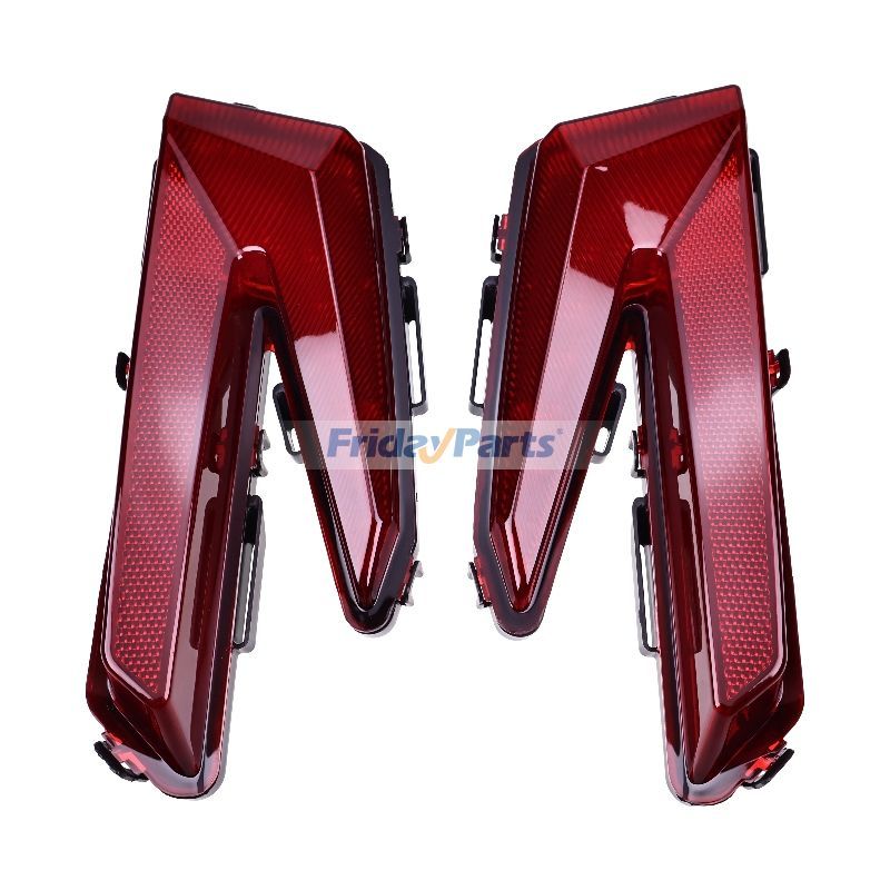A Pair of Red Tail Lights 710004743 710004744 for Can-Am Side by Side Maverick X3