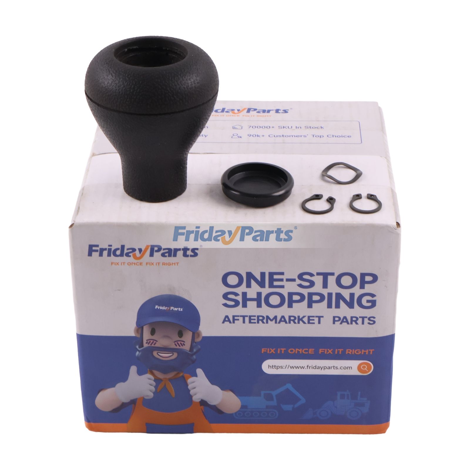 ABS Anti Slip Comfortable Gear Handle Knob 51566575 for Jungheinrich Forklift EFG 110 115