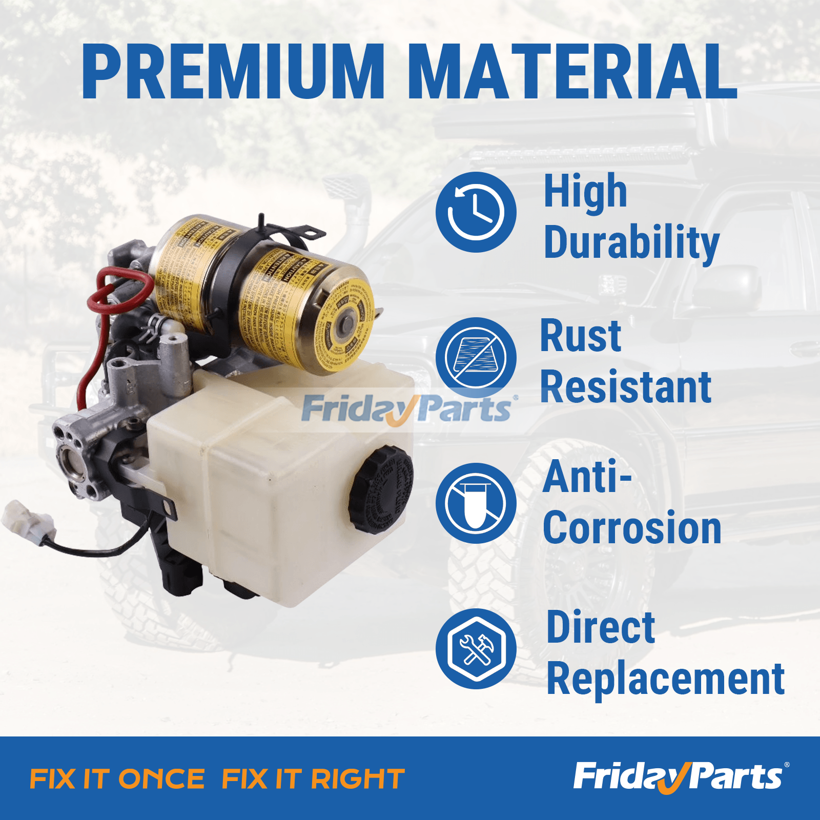 Ensemble maître-cylindre de pompe ABS 47210-60062 47050-60012 pour Toyota Land Cruiser Lexus LX470 2000-2007pourPour Lexus,Pour Toyota