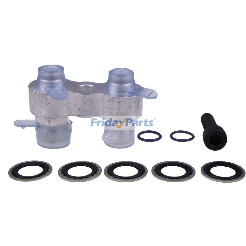 他ブランド用AC コンプレッサー ビレット ストレート アダプター フィッティング CNC アルミニウム リビルド LS GM R4