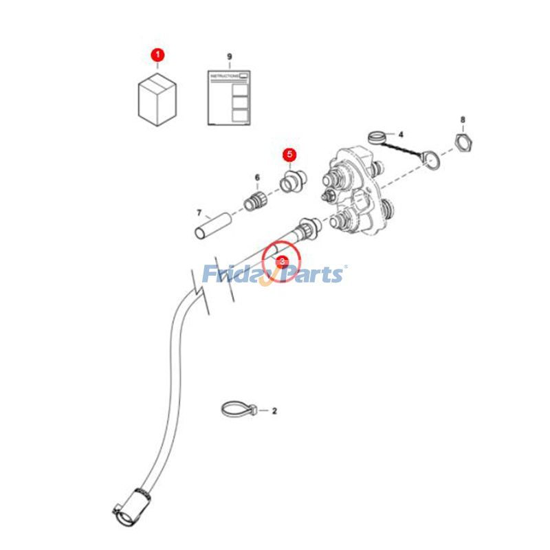 Arnés de entrada ACD 7175321 para Bobcat S510 S530 S550 S570 S590 S595 S630 S650 S740 S750 S770 S850 para Pala cargadora Para BOBCAT FridayParts