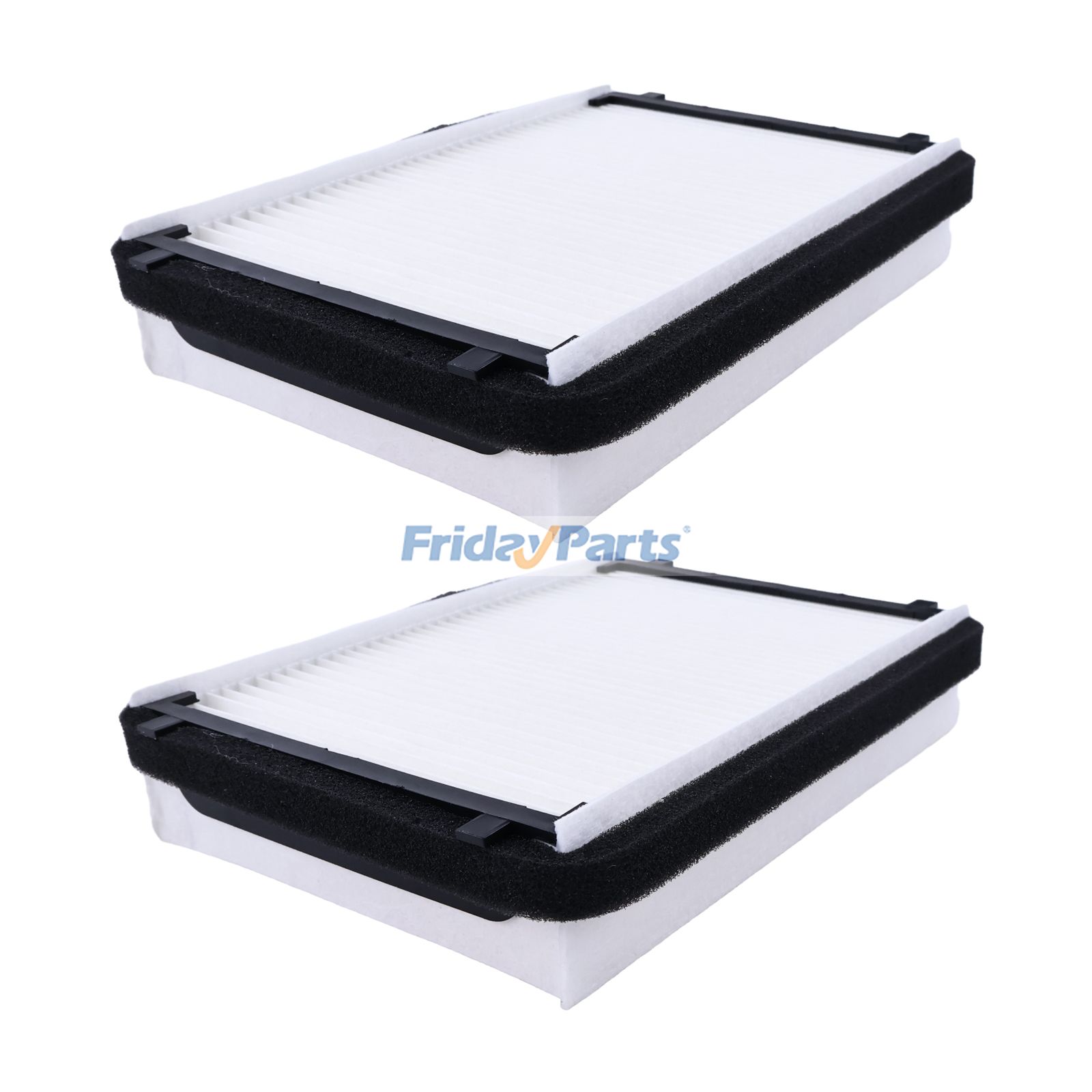 Lot de 2 filtres à air au charbon actif L209778 pour moteur John Deere 4045 6068 tracteur 6020 6090M 6105M 6110M 6150R 6420 6920 6R 175 7230