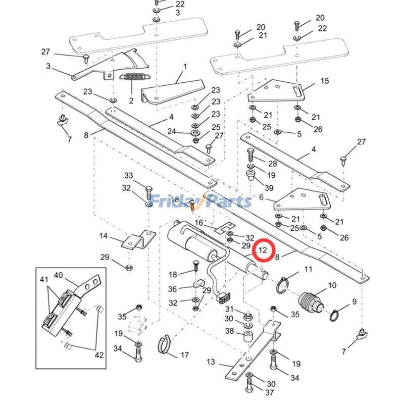 New Holland用その他の農業機械用アクチュエータコンバイン