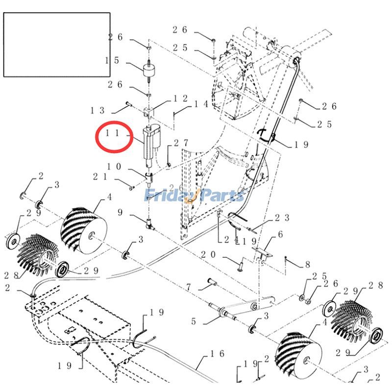 CASE用アクチュエータコンバイン 9230