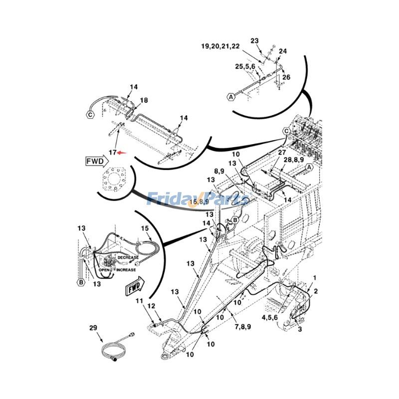 Actuator New Holland Baler for Other Agricultural Equipment