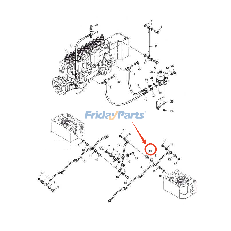 Adapter for Excavator