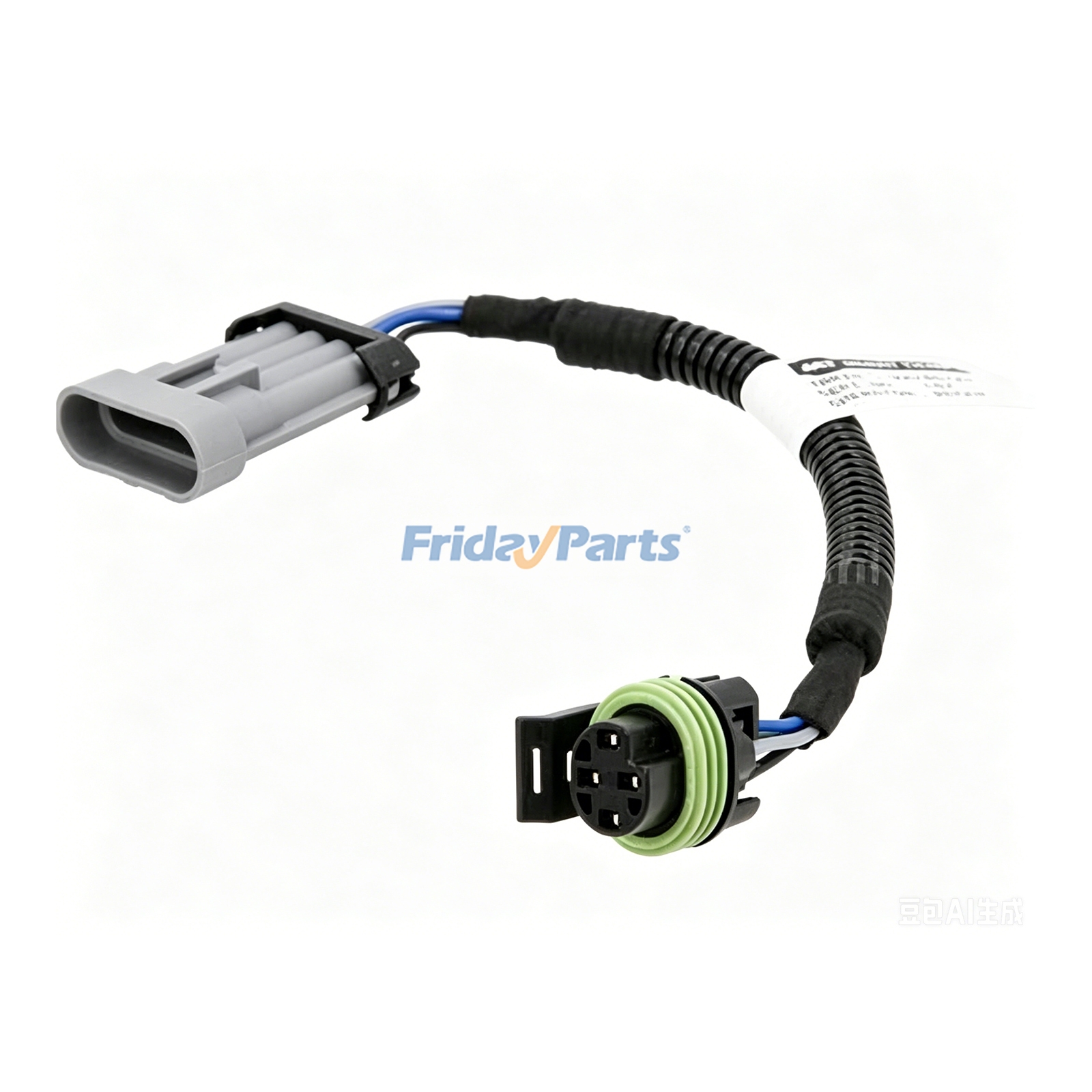 Faisceau de câblage adaptateur AL113022 pour moteur John Deere 4039 4045 6081, tracteur 6100 5600 6210 6400 6600 7505 7600 7800 8300 6200L 6510L, moissonneuse-batteuse 1170