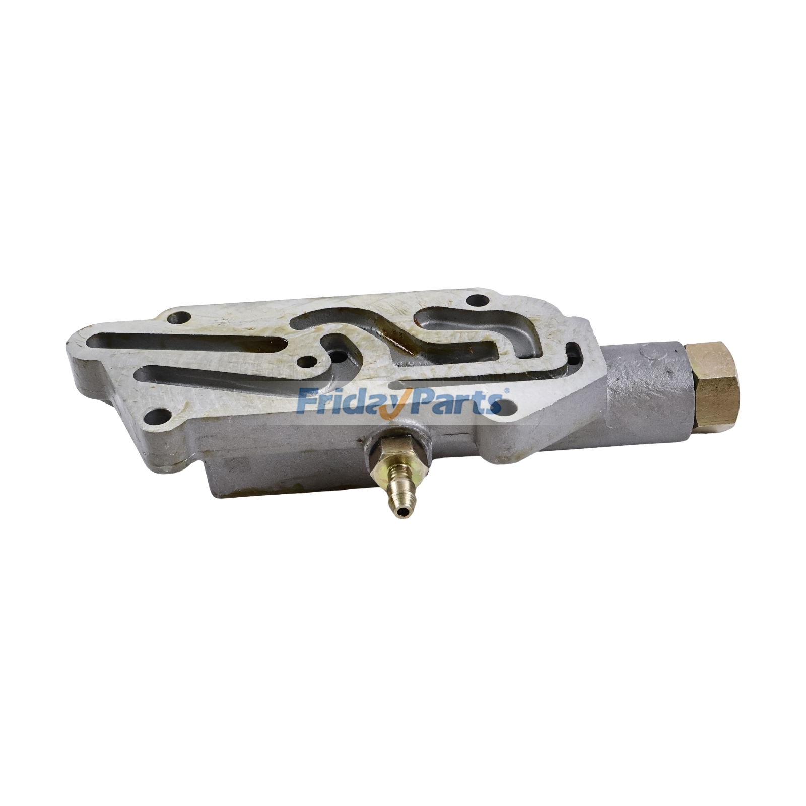  Adaptor Block Assembly Valve For JCB