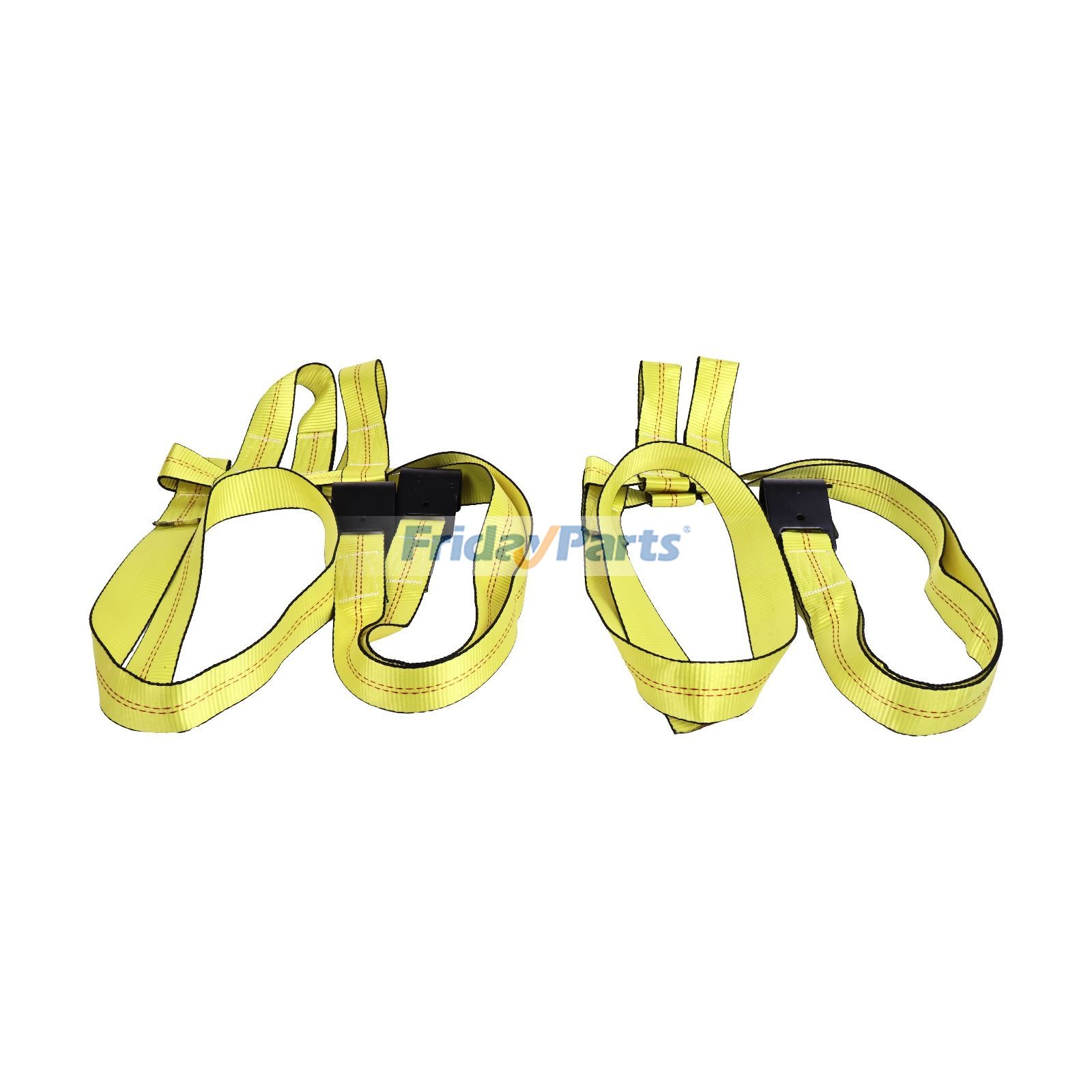 その他 調節可能な車のタイヤバスケットストラップホイールネットセットフラットフック牽引ドリー用