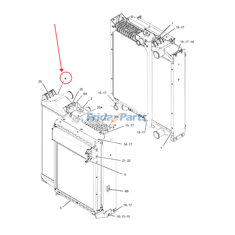 Refroidisseur finalpour Compacteur