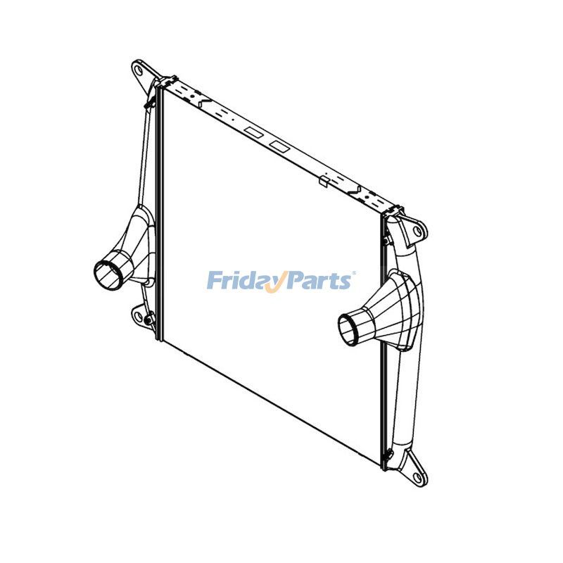 Posenfriador de aire central 374-3545 para motor Caterpillar CAT C18 3456, compactador 836H, 836G, topadora 834H, 834G, cargadora 988H, 988G Para CAT