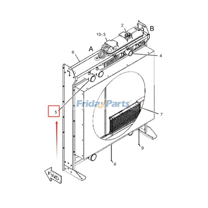 Aftercooler  for Generator
