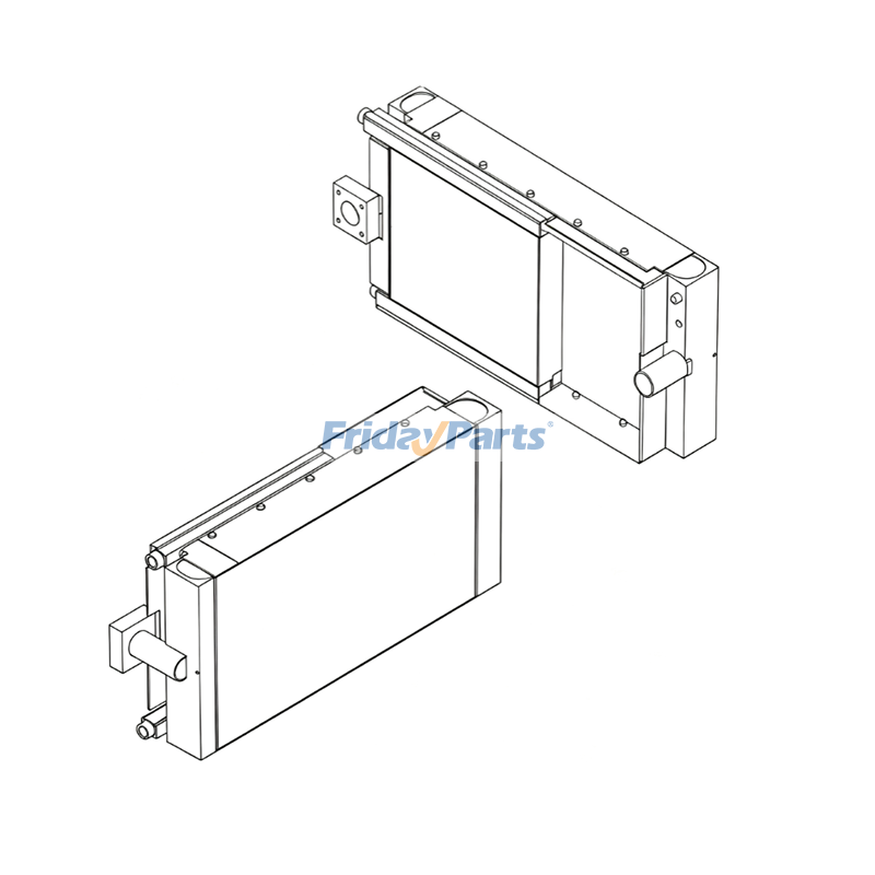 Aftercooler Core for Air Compressor