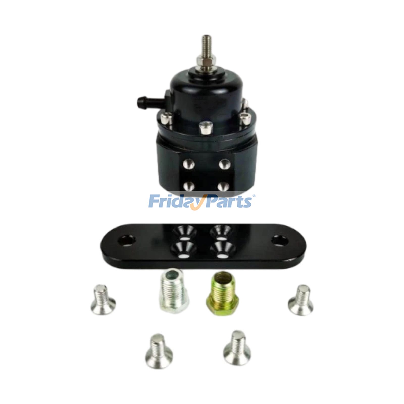 アフターマーケット AEM 25-302BK ユニバーサル調整式燃料圧力レギュレーター