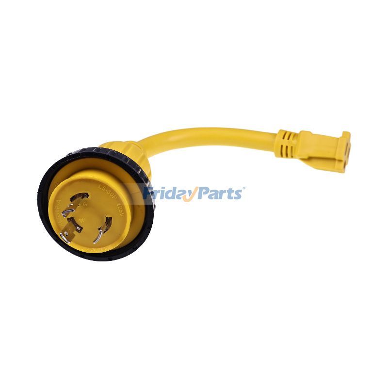 Aftermarket Amp Up Marine & RV Cords 21301 125V 30A Male To 15A Female Shore Power Pigtail Adapter