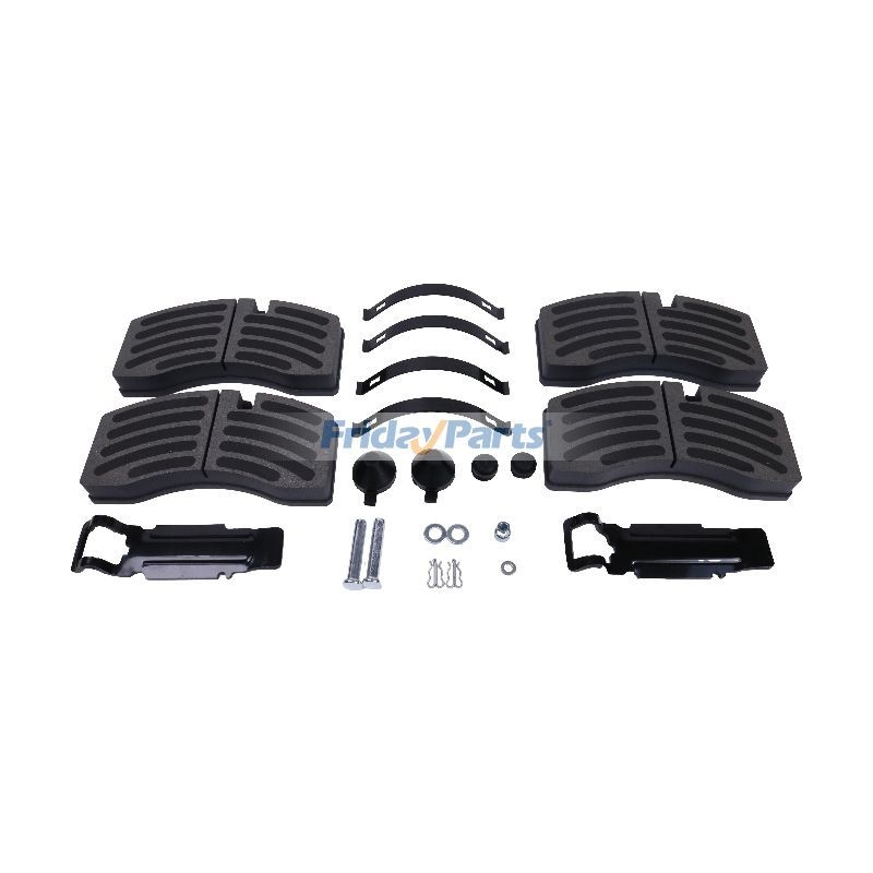 Aftermarket Bendix K129276 K129276BXW Air Disc Brake Pad Repair Kit for ...