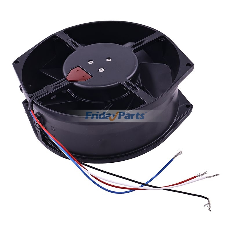 Ventilador de resfriamento resistente a altas temperaturas de quatro fios e voltagem dupla BI-SONIC 5E-DVB-1 de reposição FridayParts