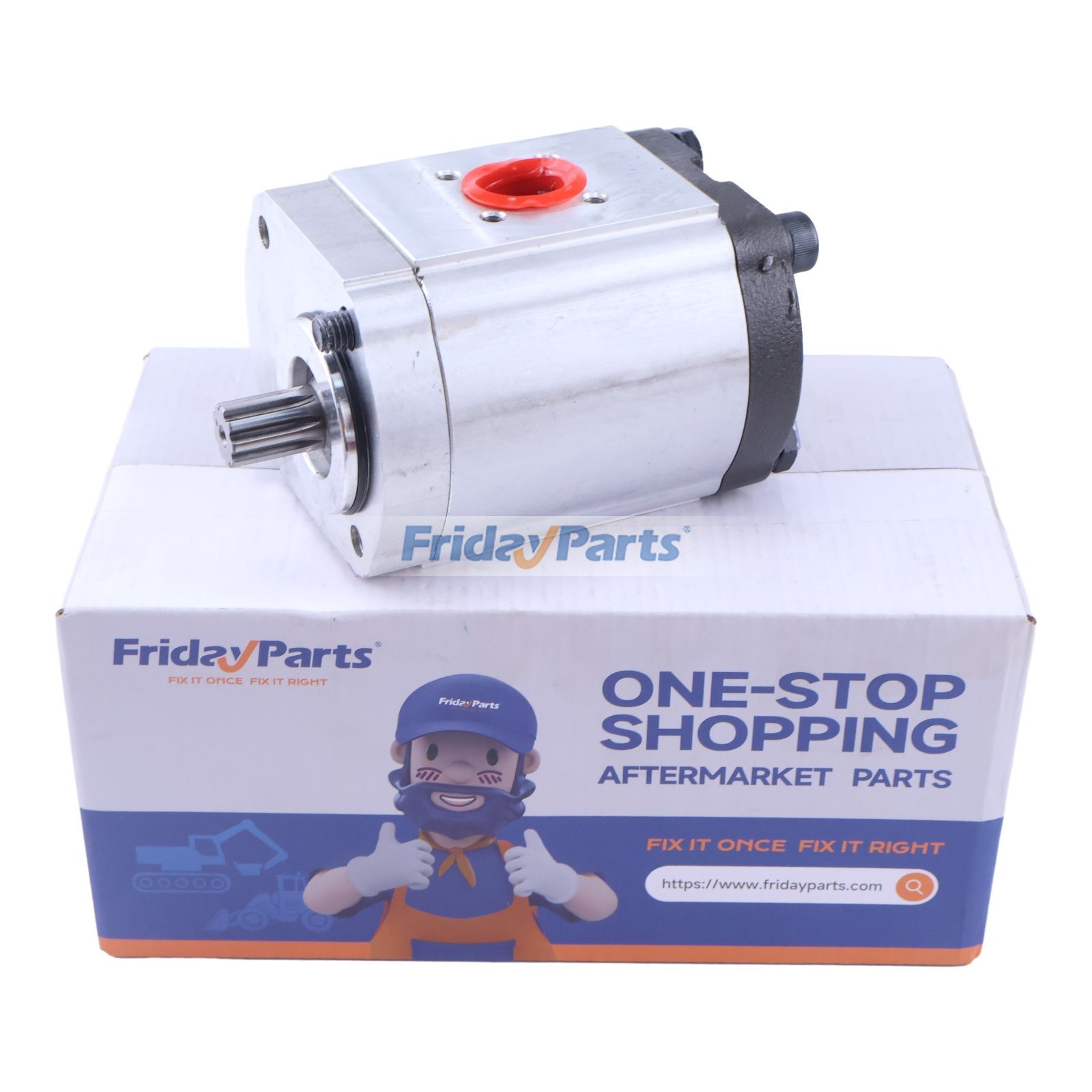 Aftermarket Bosch 0510715008 Hydraulic Gear Pump for Same SILVER 4 Deutz-Fahr AGROPLUS 1990-2008