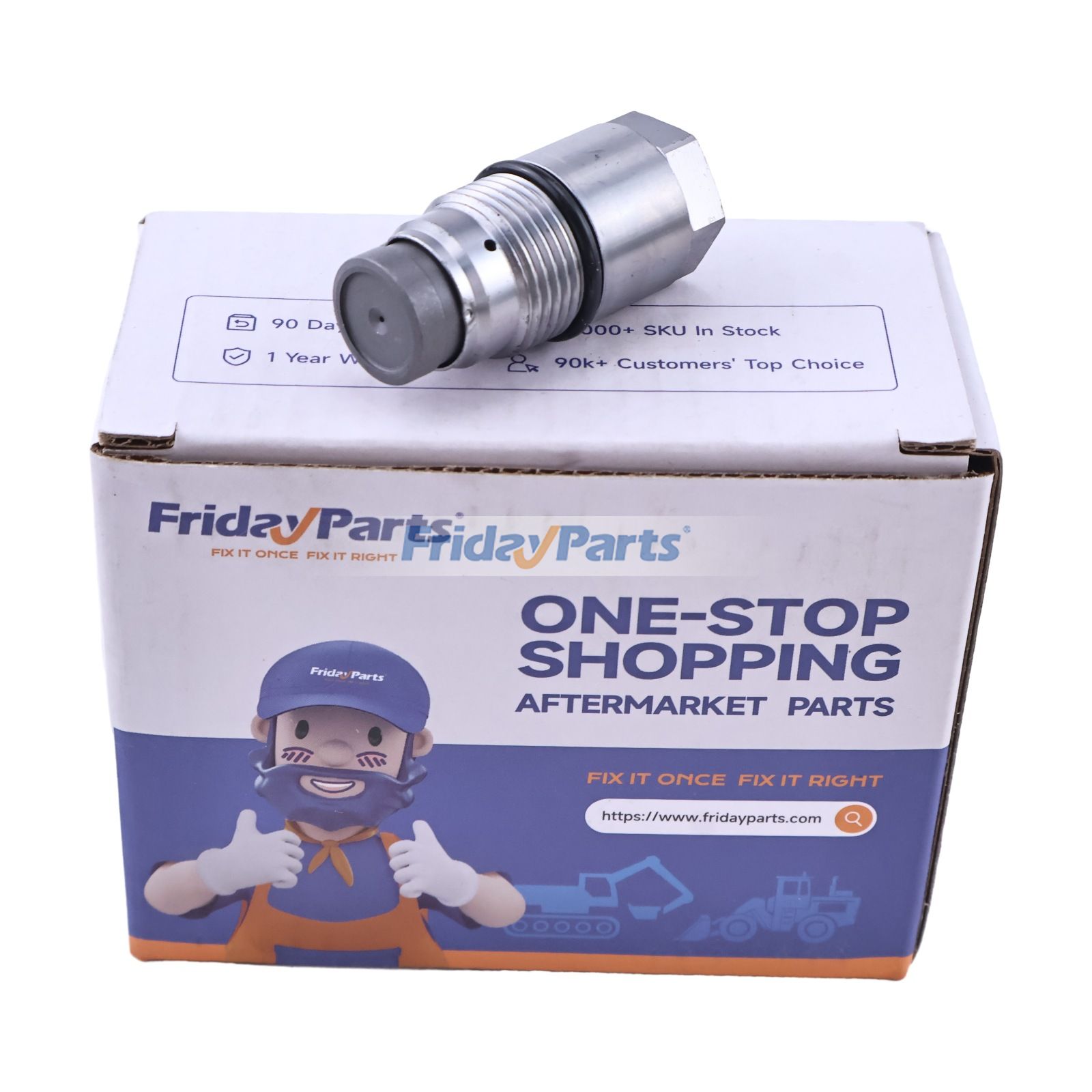 Aftermarket Bosch F00N010001 Common Rail Pressure Relief Valve for Astra Iveco KHD New Holland T9