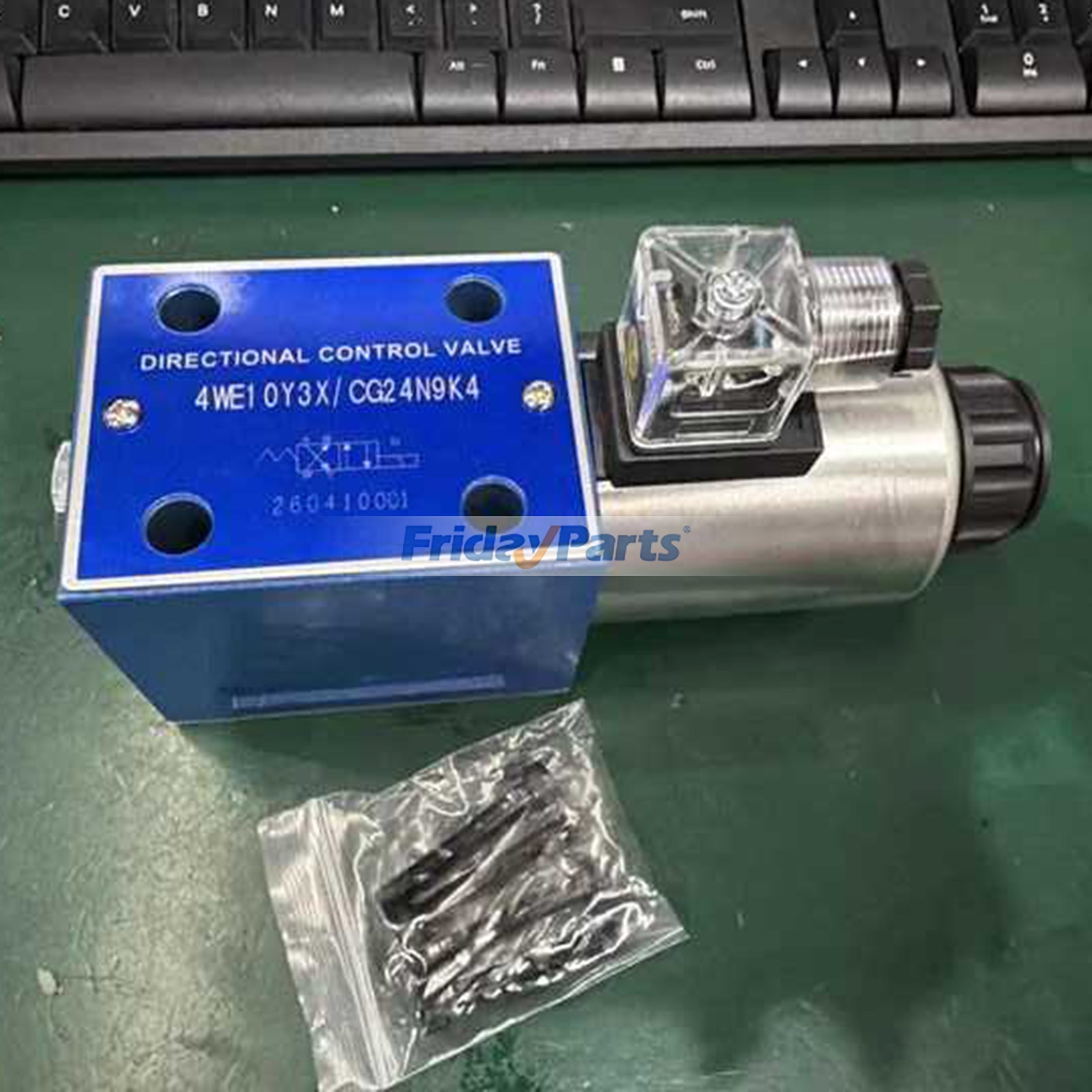 Aftermarket Bosch Rexroth R900595531 4WE10Y3X/CG24N9K4 Hydraulic Directional Solenoid Valve for Excavator Loader Dozer