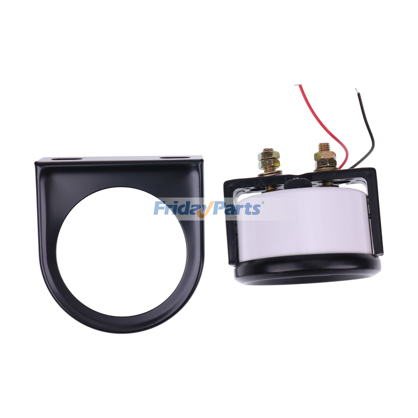 2 Zoll Amperemeter mit schwarzem Zifferblatt und schwarzer LünetteFür Bosch