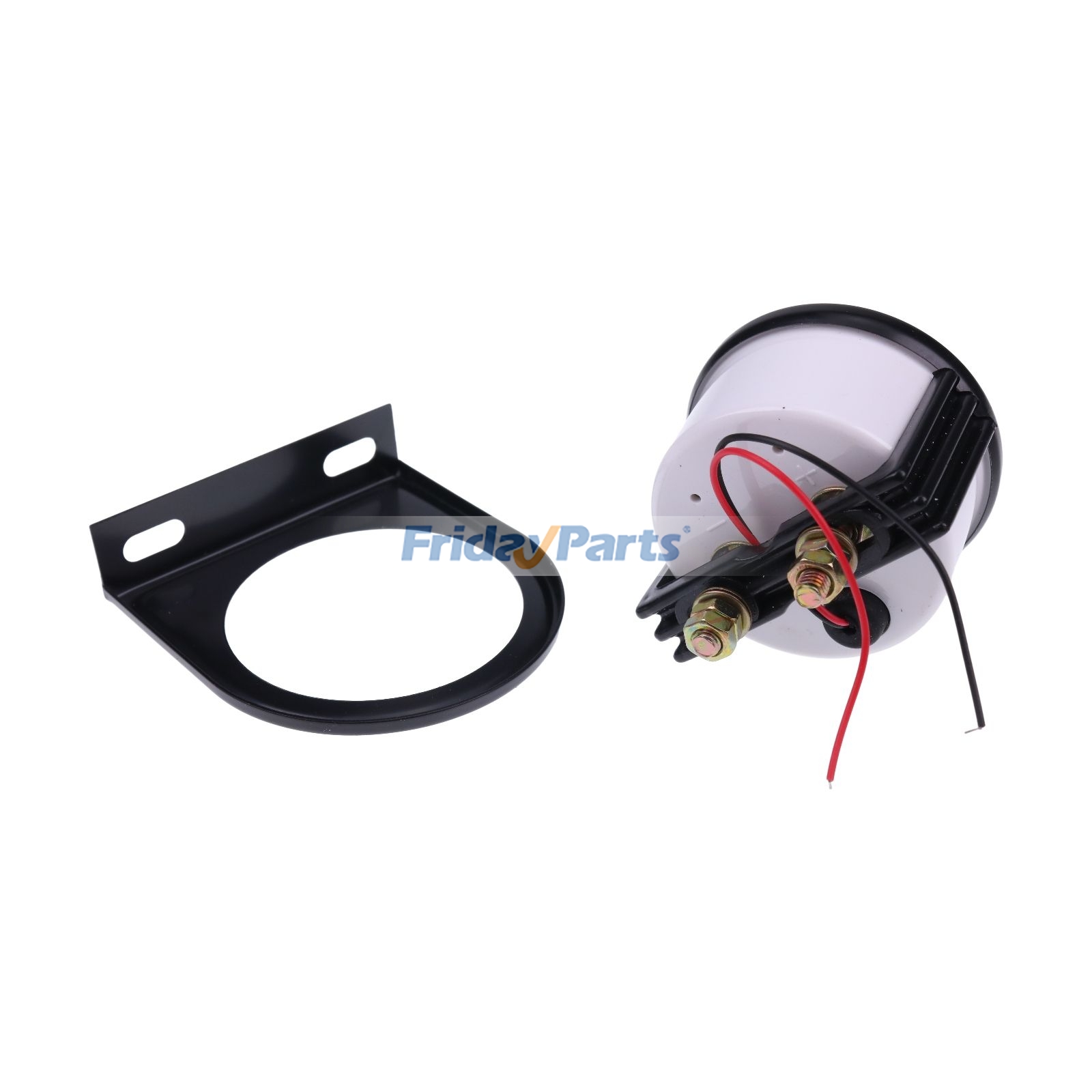 2 Zoll Amperemeter mit schwarzem Zifferblatt und schwarzer Lünettefür Fahrzeug,Industrielle AusrüstungFür Bosch