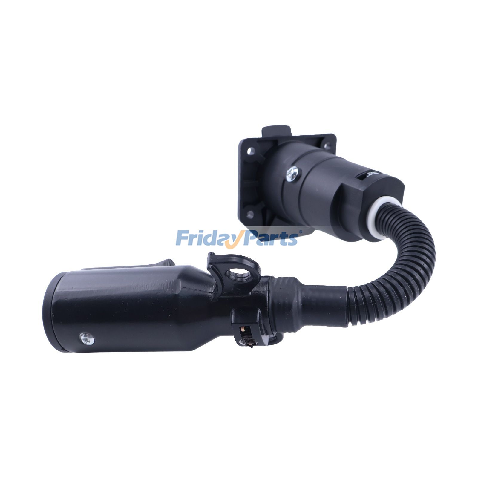 Buyers用用アフターマーケットバイヤー TC1077P 3インチ 7ウェイ ラウンド - 7ウェイ フラット トレーラーコネクタアダプター（トレーラー用）