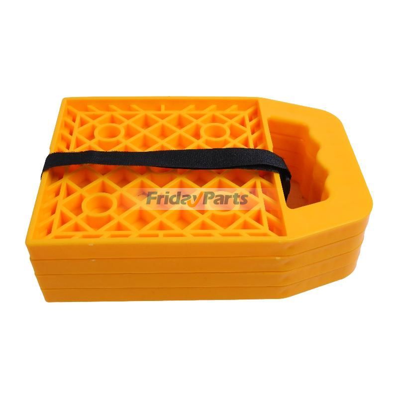 Aftermarket Camco 44595 Stabilisierungs-Wagenheber-Pad, gelb, für Wohnmobile, Einzelräder, Doppelräder, 4 Stückfür Für andere Marken